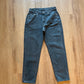 Vintage Women’s Lee Riveted Faded Black Denim Jeans