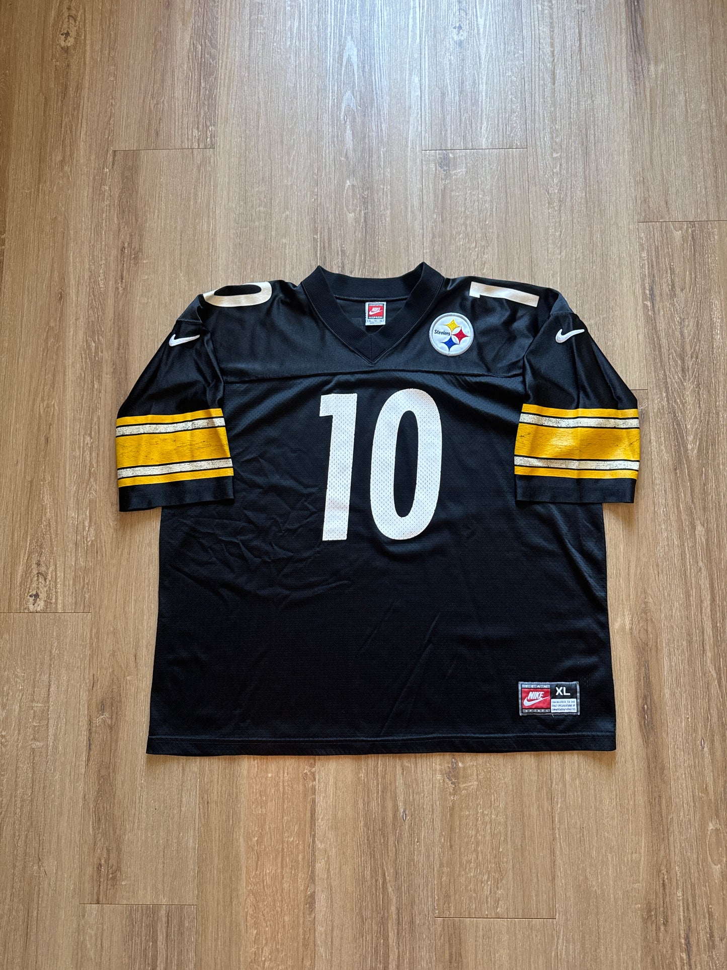 Vintage 90s Nike Pittsburgh Steelers Kordell Stewart Football Jersey