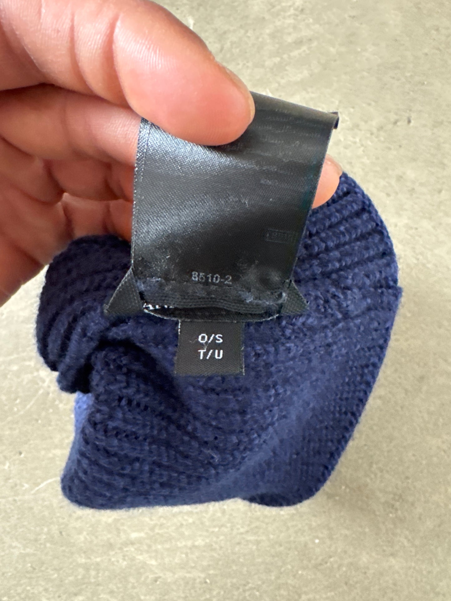 Canada Goose Rub Toque Atlantic Navy Beanie