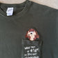 Vintage 2000 Warner Bros Taz Devil Embroidered Pocket Tee