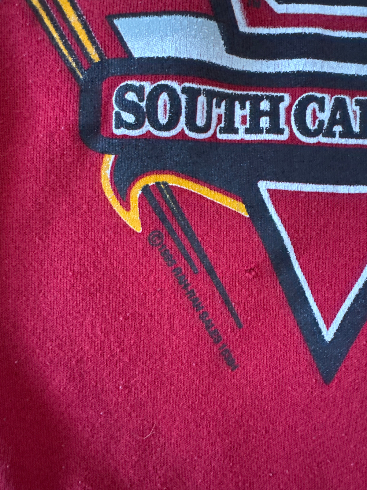 Vintage 90s University Of South Carolina Fighting Gamecocks Sweatshirt