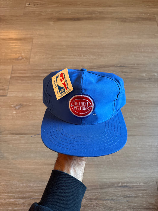 Vintage 90s Detroit Pistons Snapback Hat