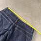 Imogene And Willie Dark Washed Straight Fit Selvage Denim Jeans