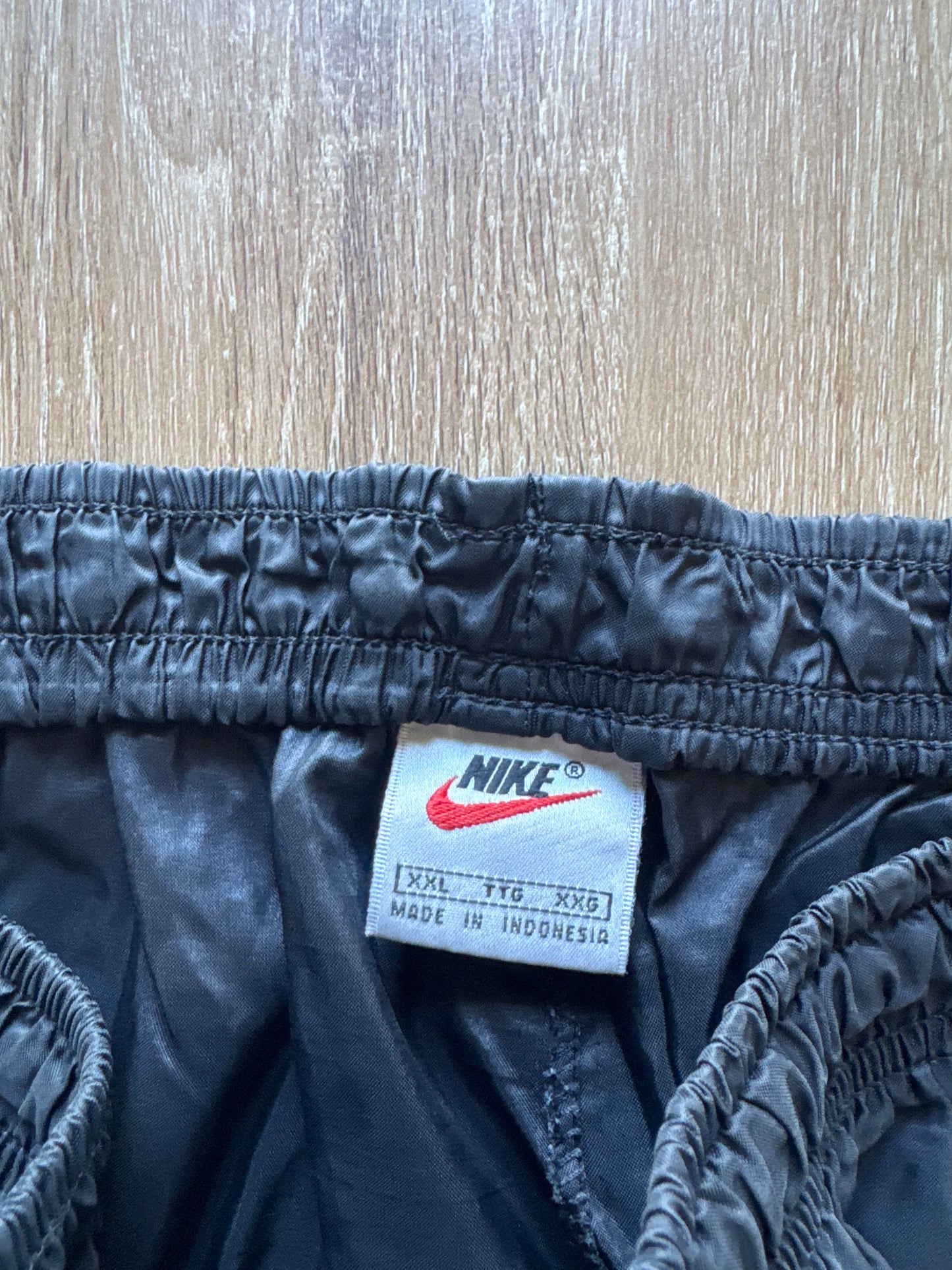 Vintage Nike Black Logo Track Pants