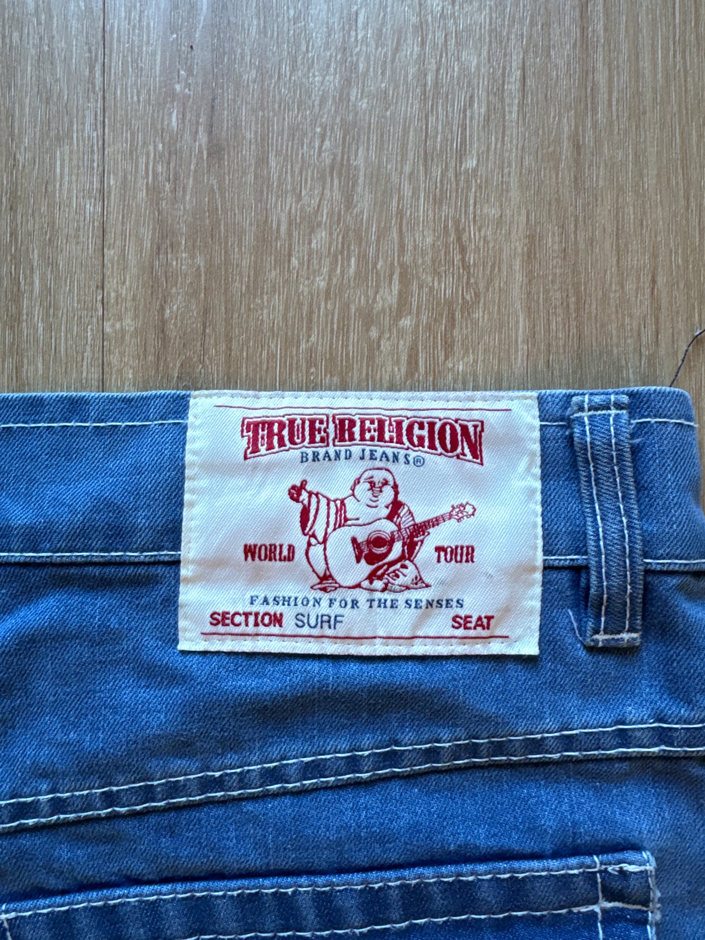 Vintage True Religion Surf Blue Denim Jeans