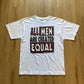 Vintage 1995 University Of South Carolina Gamecocks All Men Are Equal Autograph Tee