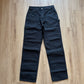 Carhartt Black Loose Fit Washed Dunk Double Front Utility Work Double Knee Pants