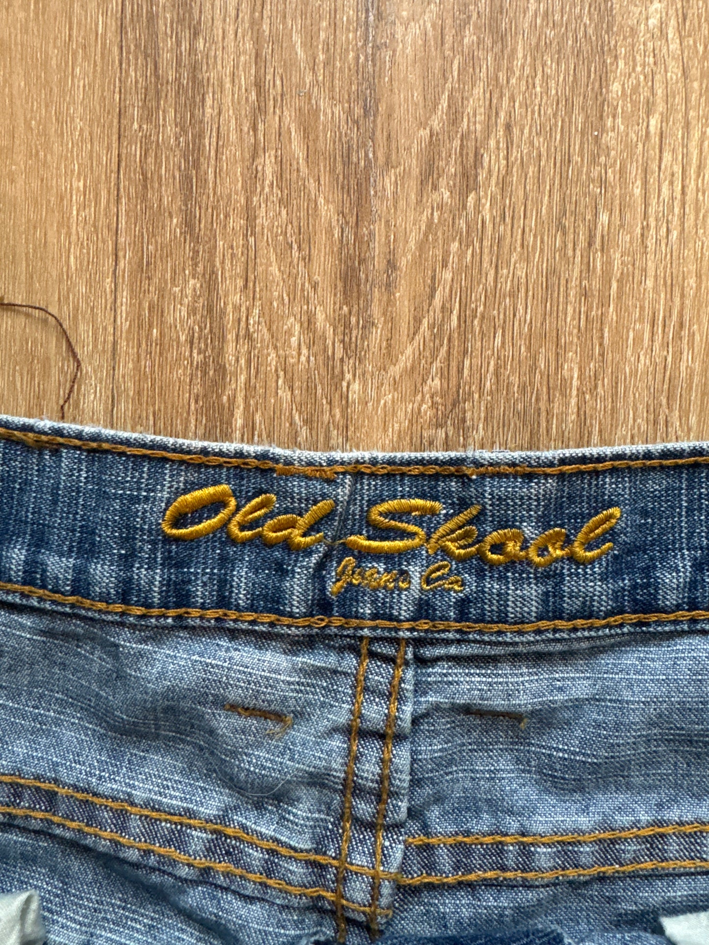 Vintage Old Skool Baggy Denim Shorts