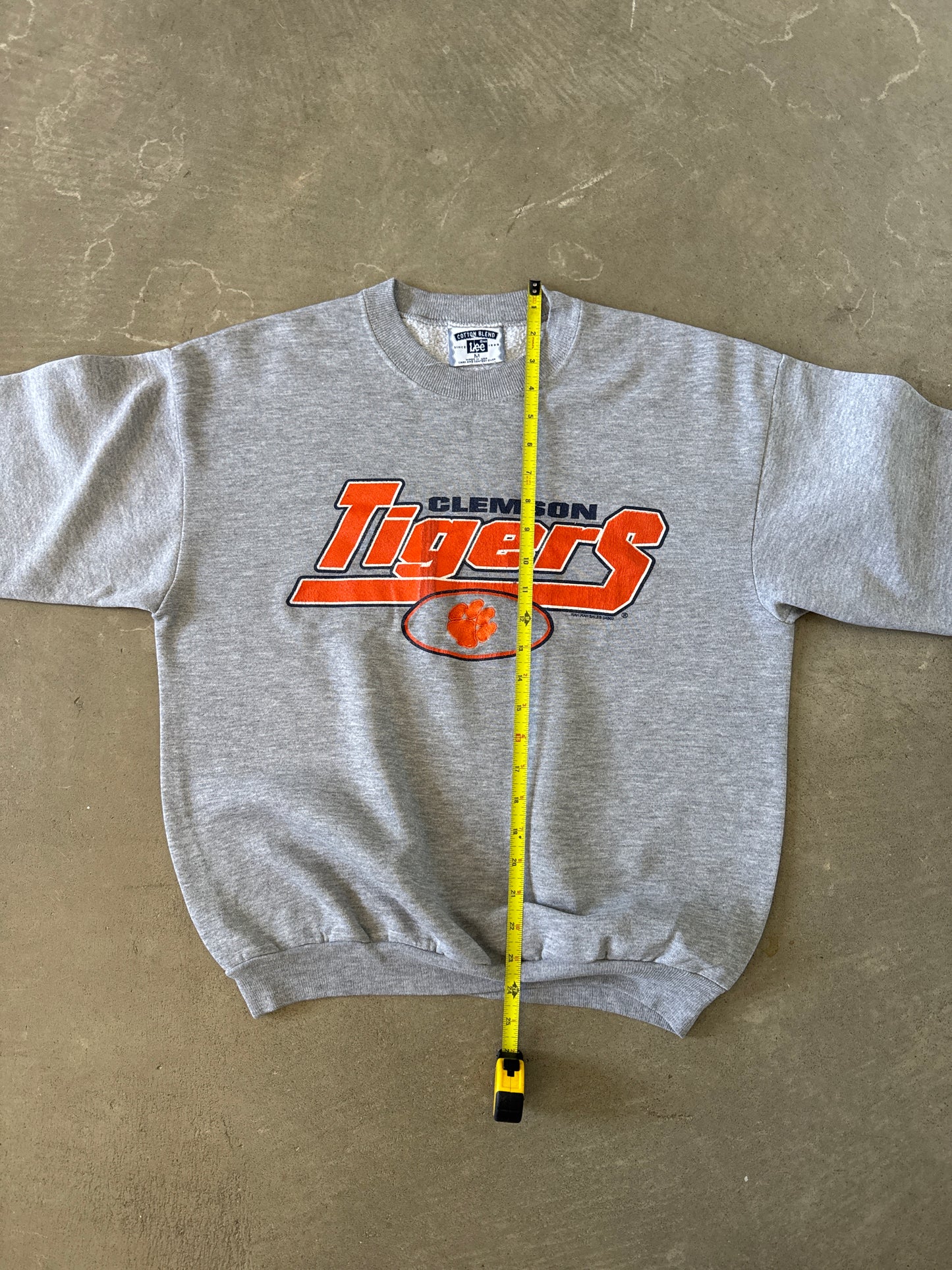 Vintage 90s Lee Clemson University Tigers Logo Sweatshirt