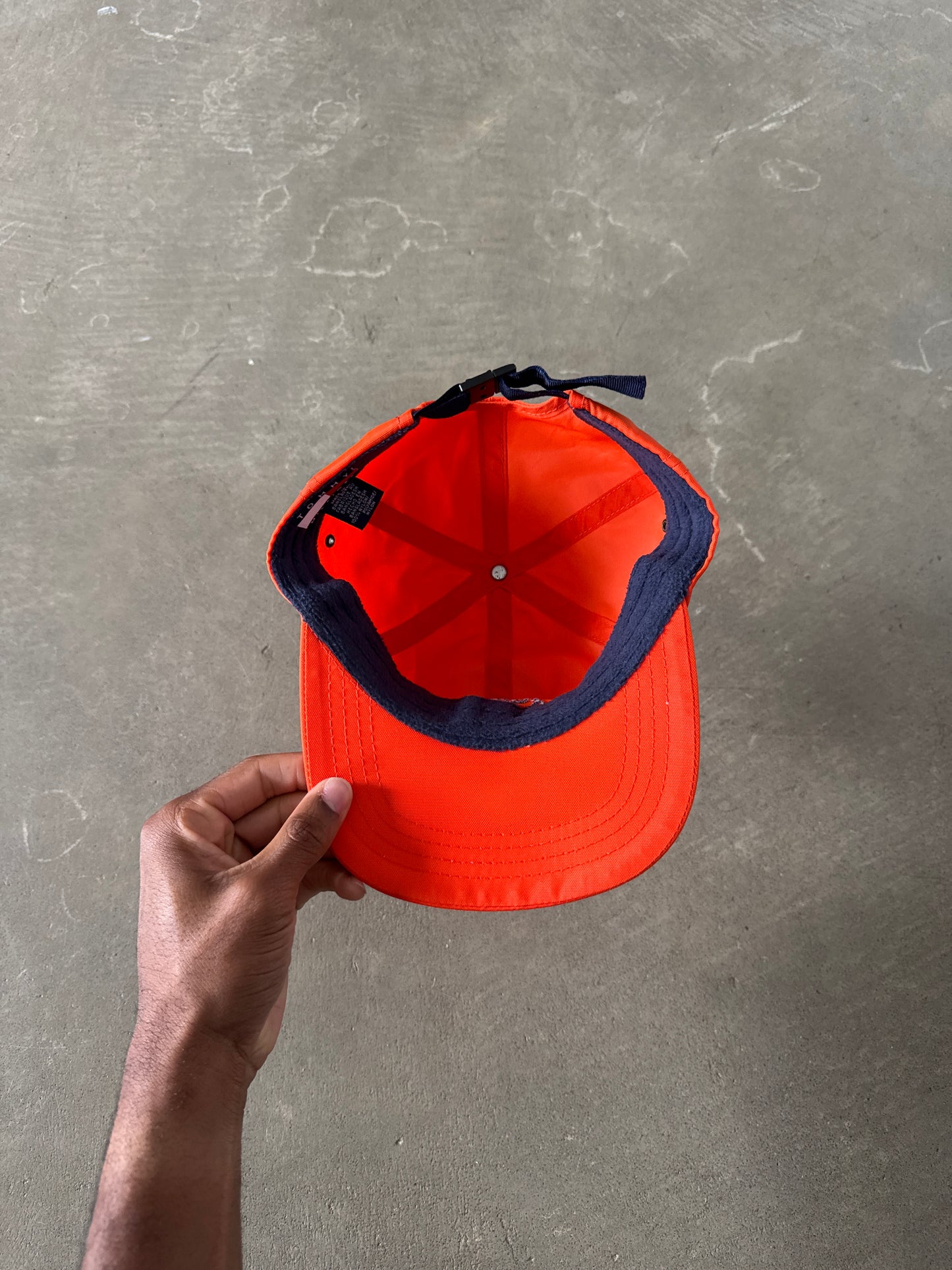 Vintage Tommy Hilfiger Youth 6-Panel Embroidered Logo Strapback Hat