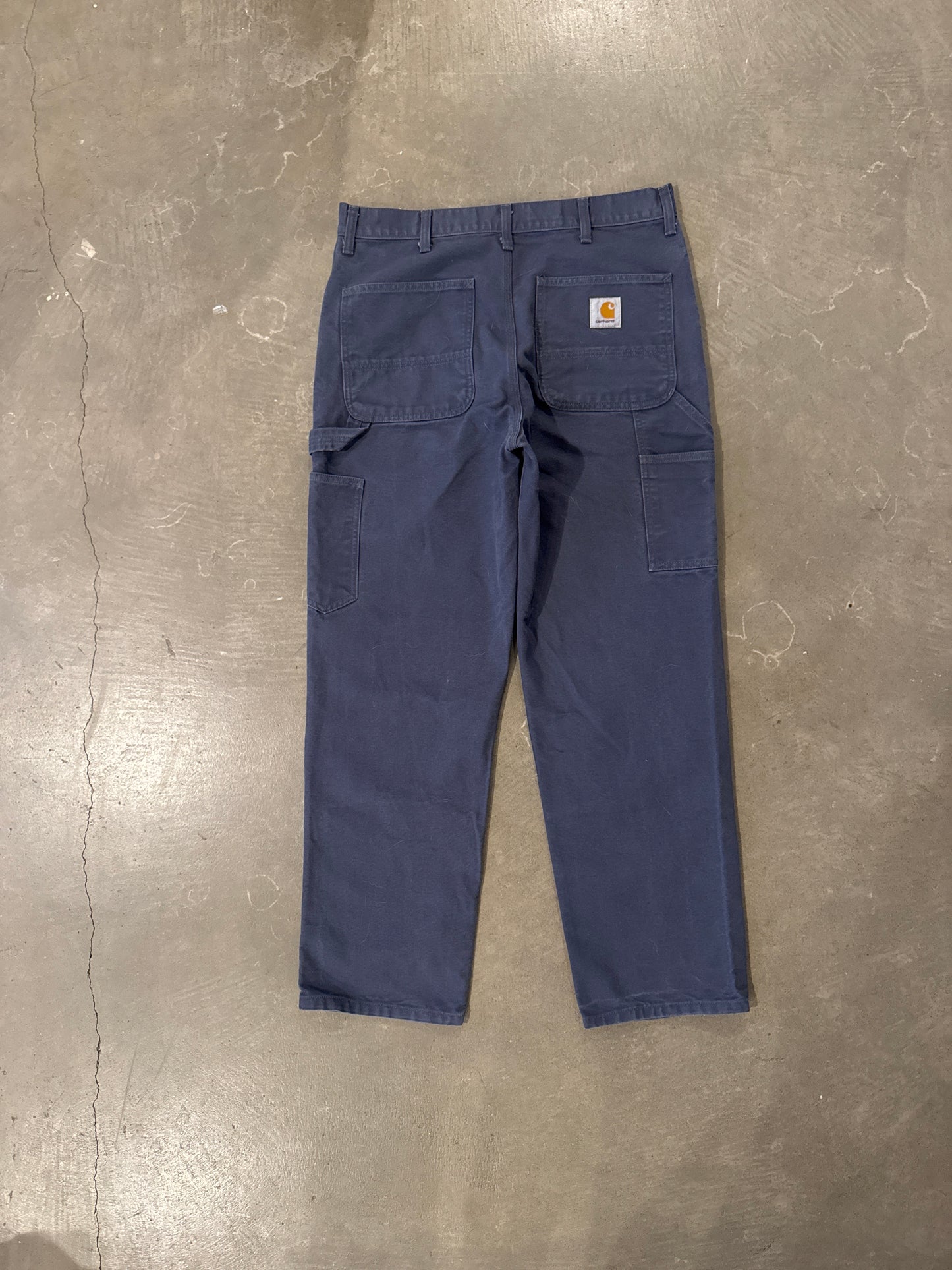 Carhartt WIP Double Knee Navy Pants