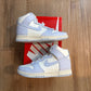 Nike Dunk High Sail Football Grey