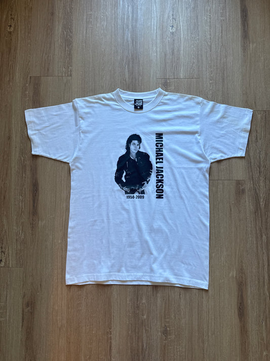 Y2K Michael Jackson RIP Rap Band Tee