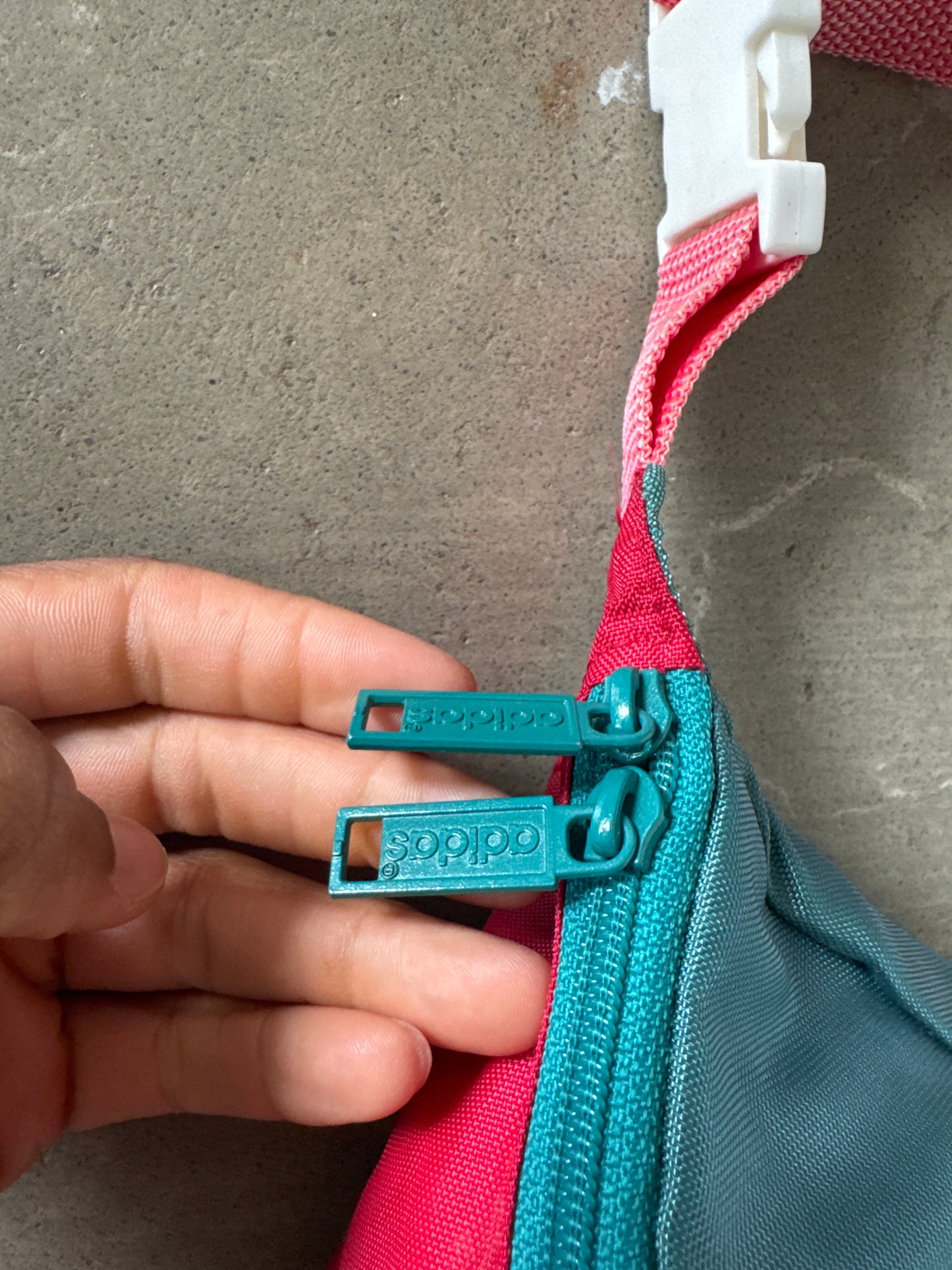 Vintage 80s Adidas Fanny Pack Waist Shoulder Bag