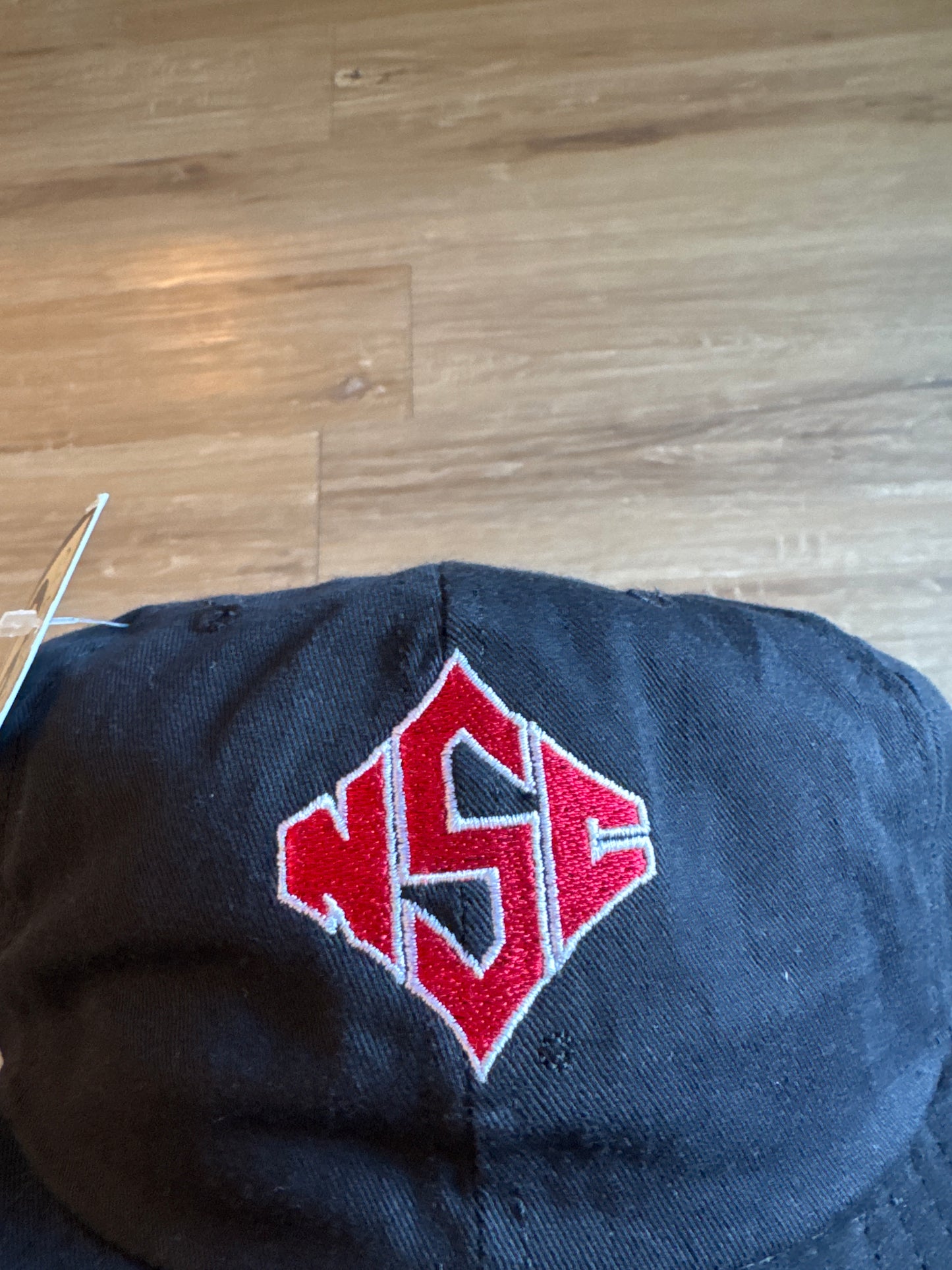 Vintage Collegiate Sportswear North Carolina State University Wolfpack Leather Strap Back Hat