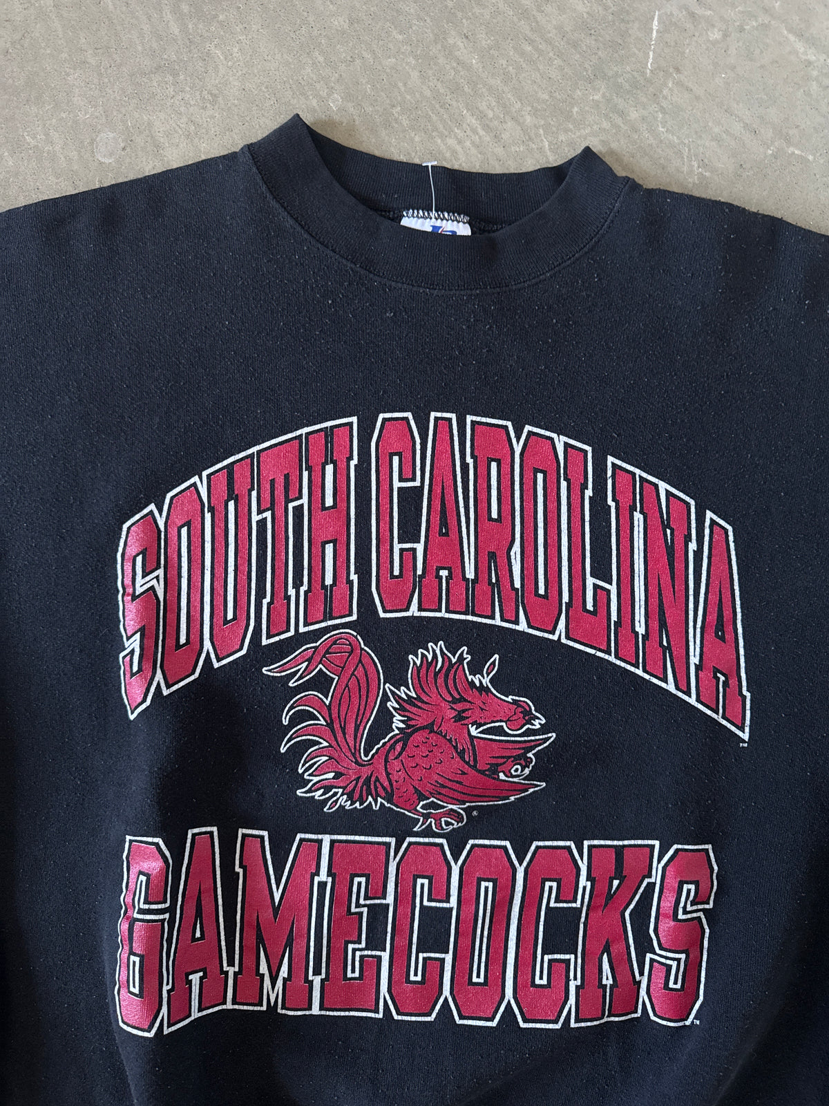 Vintage Logo Athletic University Of South Carolina Gamecocks Sweatshirt