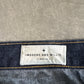 Imogene And Willie Dark Washed Straight Fit Selvage Denim Jeans