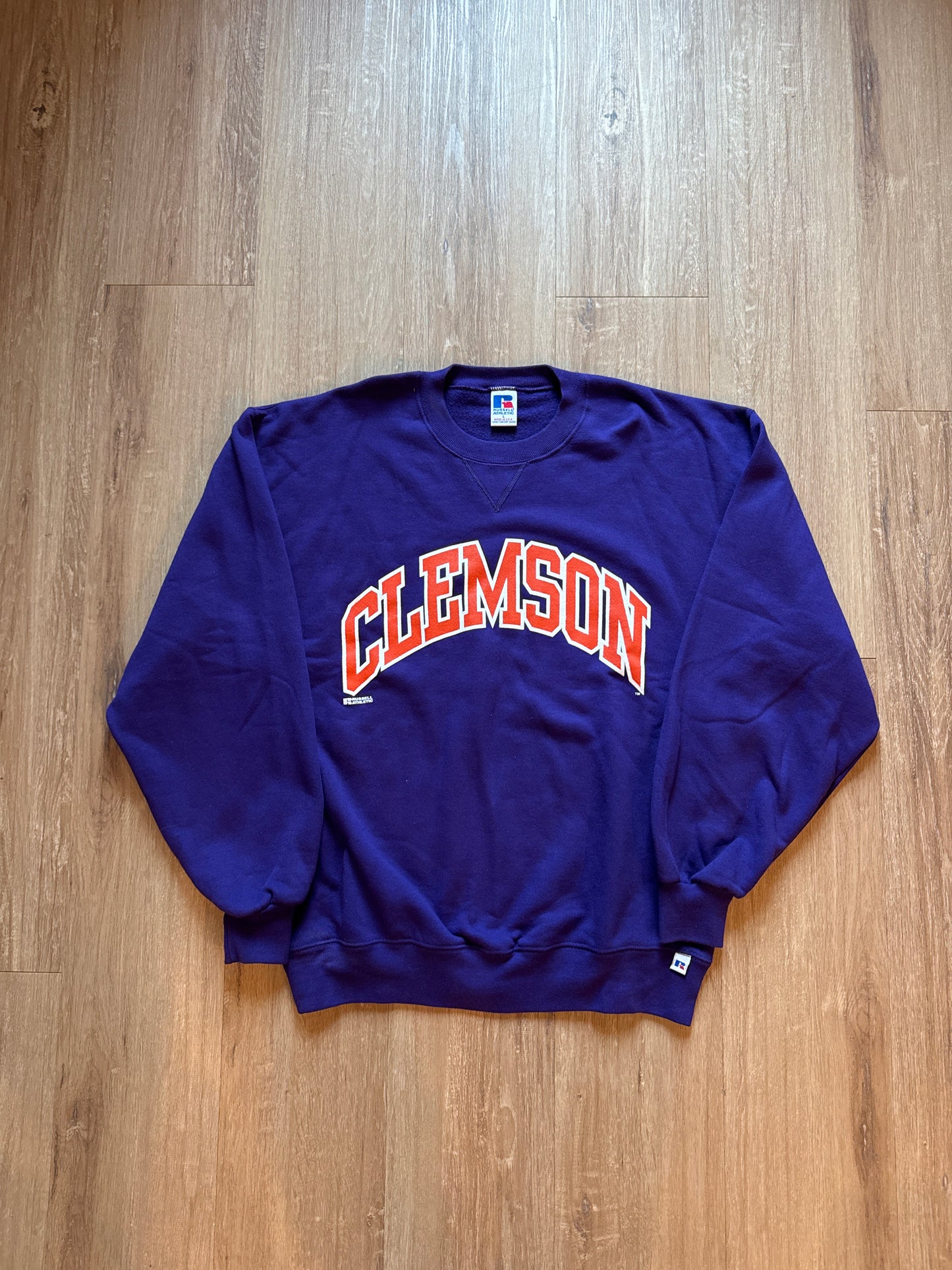 Vintage Russell Athletic University Of Clemson Tigers Sweatshirt