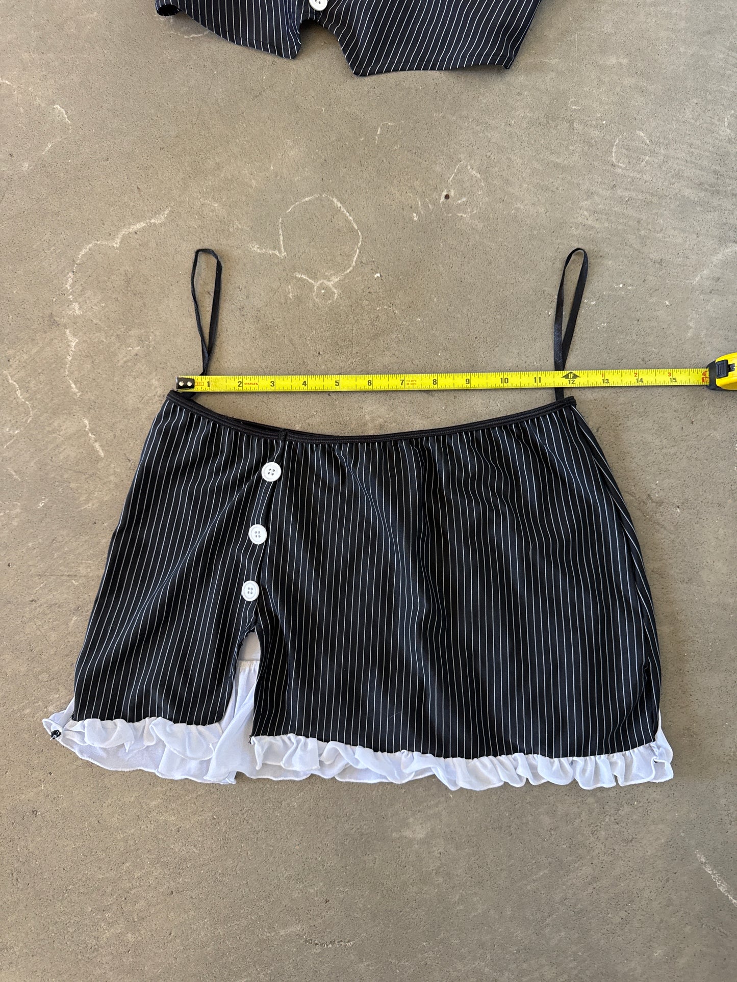 Dream Girl Kink Brand Milkmaid Cami Top Set