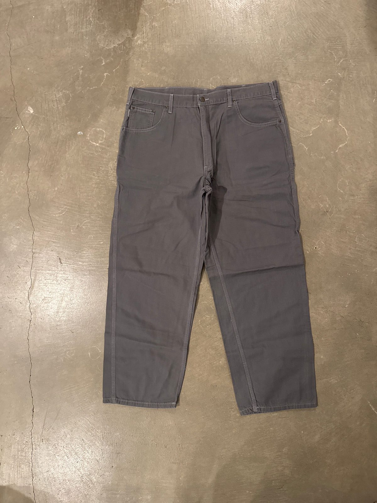 Carhartt Loose Original Fit Grey Carpenter Pants
