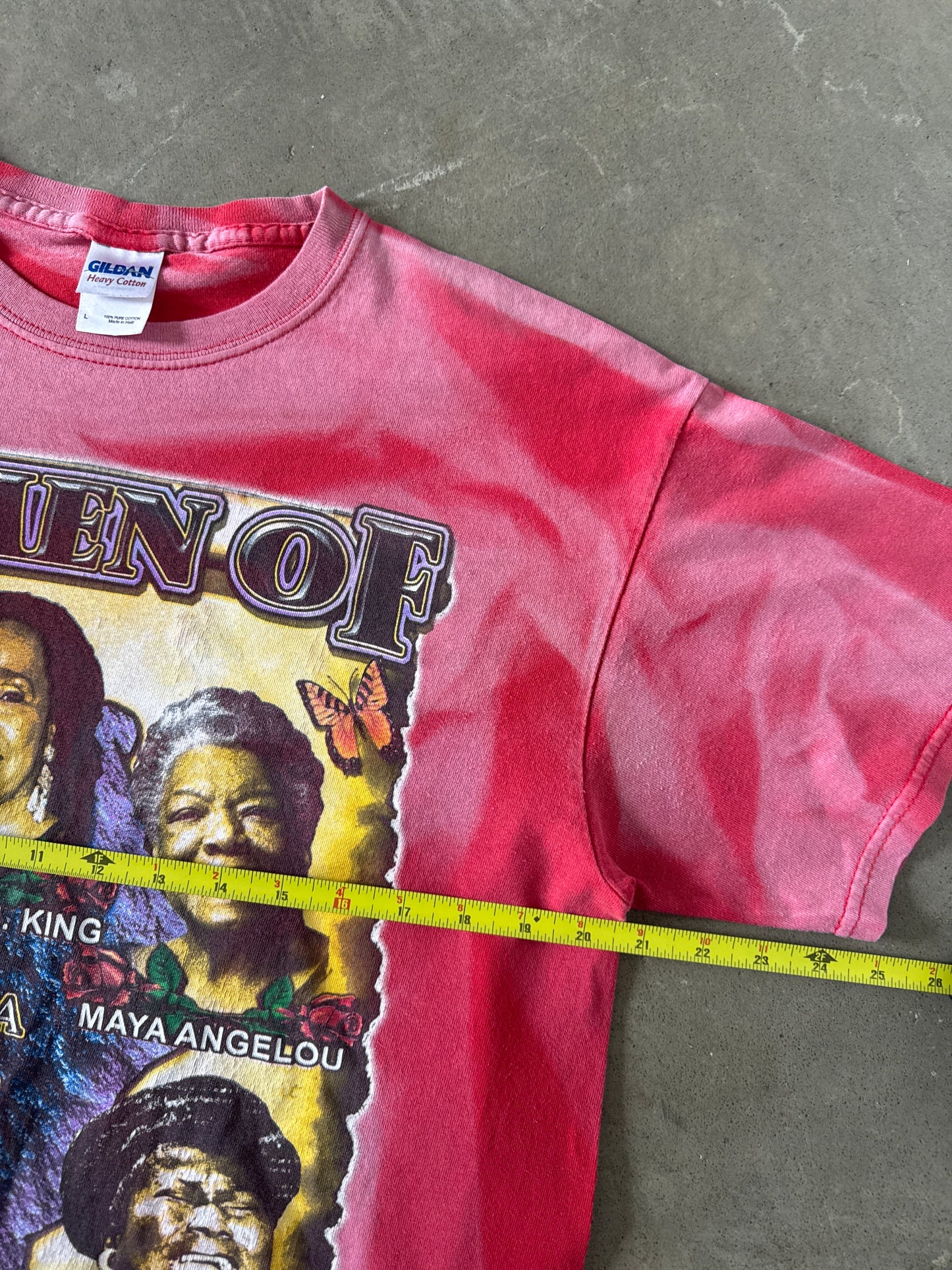 Y2K Positive African American Women Of Greatness Sun Faded Tee