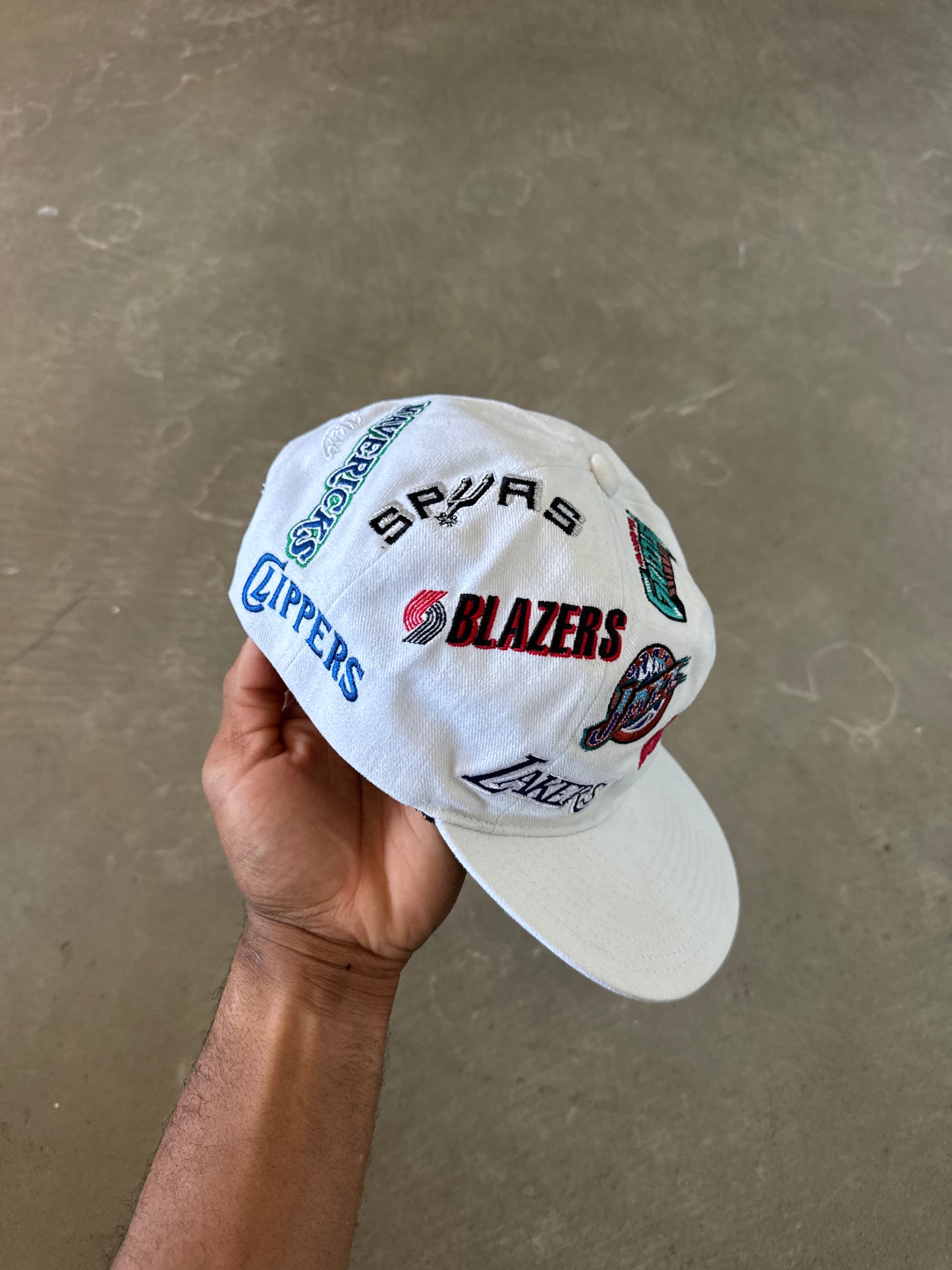 Mitchell & Ness Throwback Western Conference Embroidered Logo Snapback Hat
