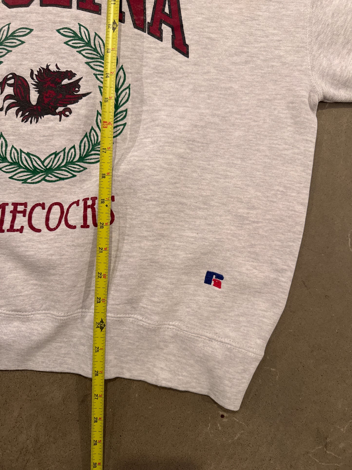 Vintage 90s Russell Athletic University Of South Carolina Gamecocks Sweatshirt