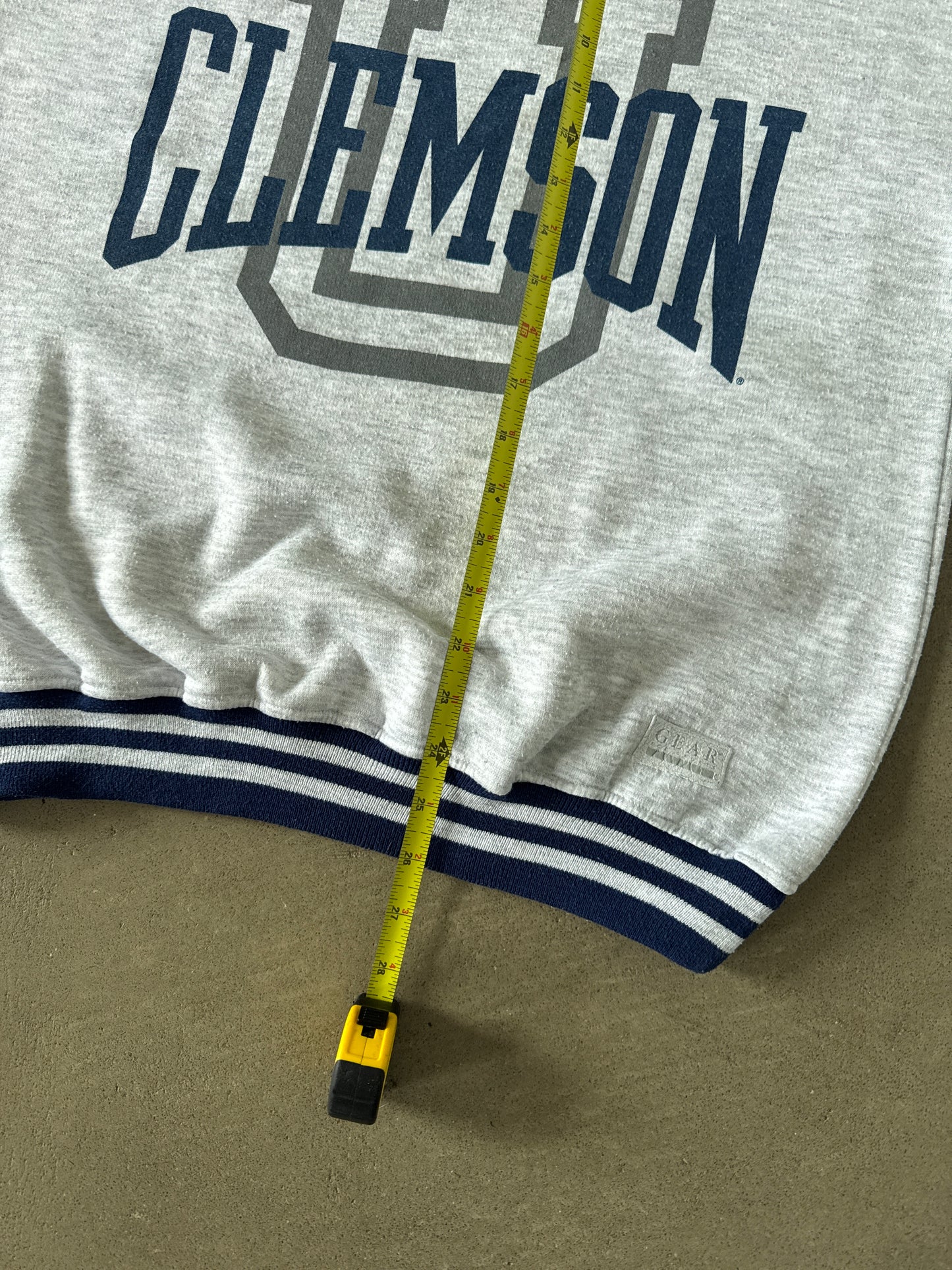 Vintage 90s Clemson University Tigers Sweatshirt