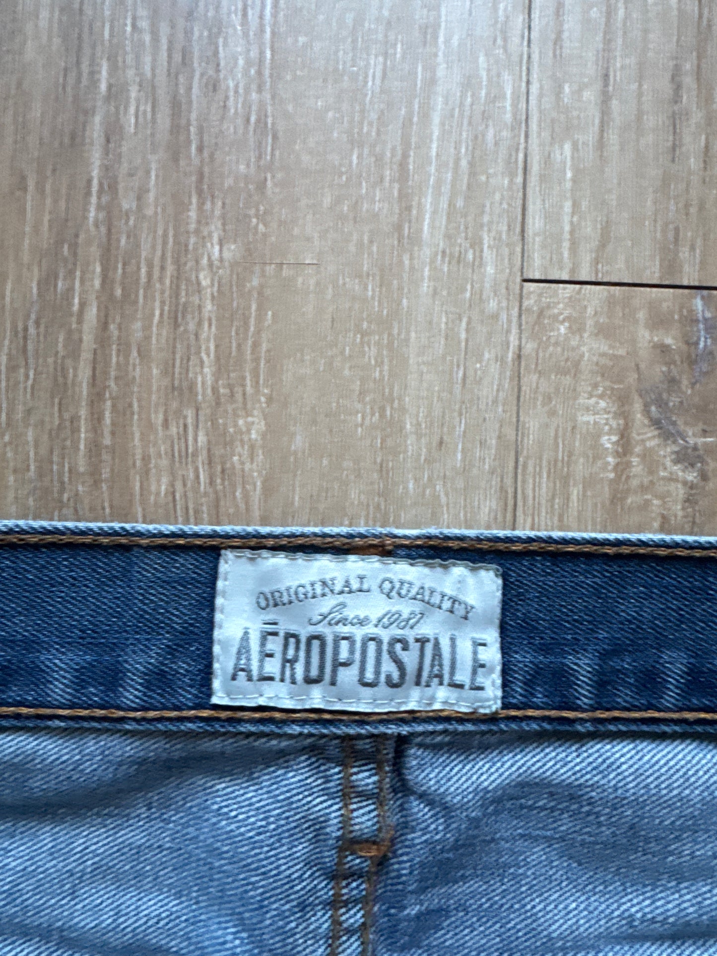 Vintage Y2K Aeropostale Distressed Benton Original Bootcut Denim Jeans