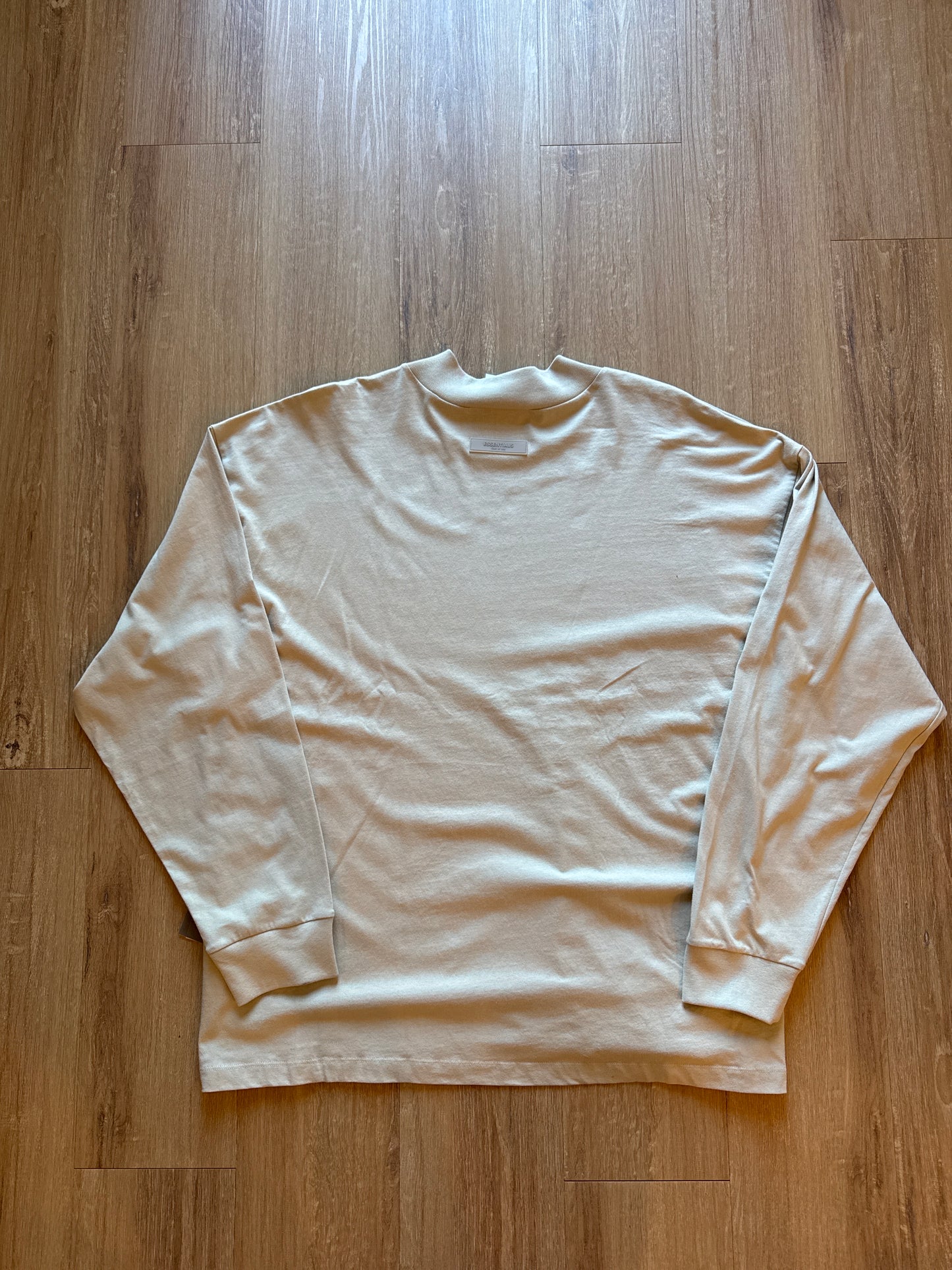 Fear Of God Essentials Long Sleeve Wheat Tee