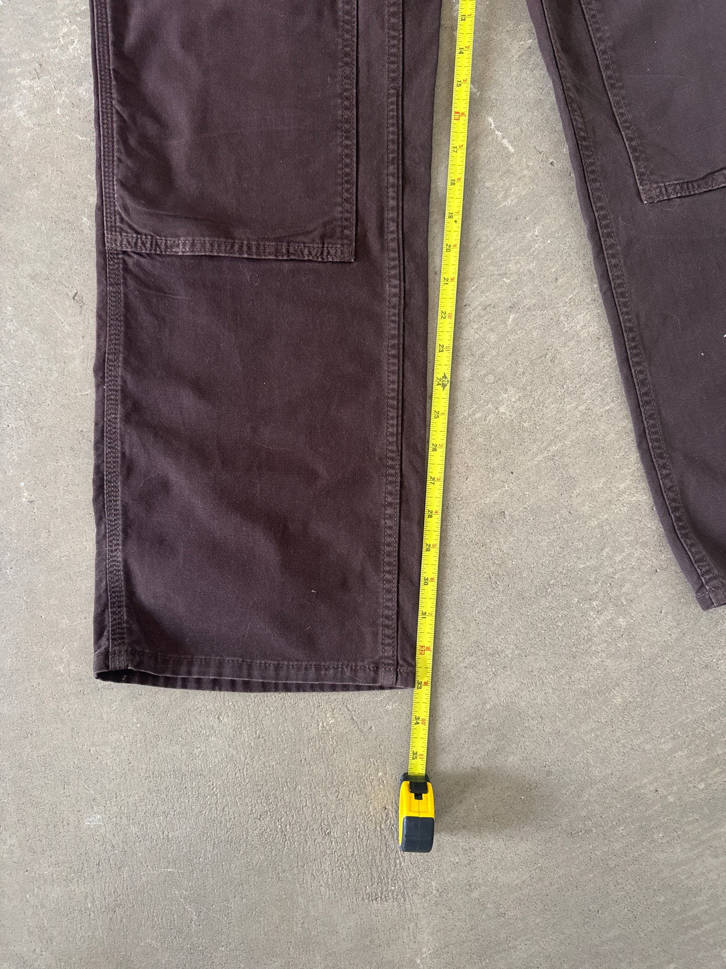 Carhartt Original Fit Brown Double Knee Carpenter Pants