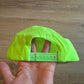 Vintage Newport Embroidered Logo Neon Green Snapback Hat