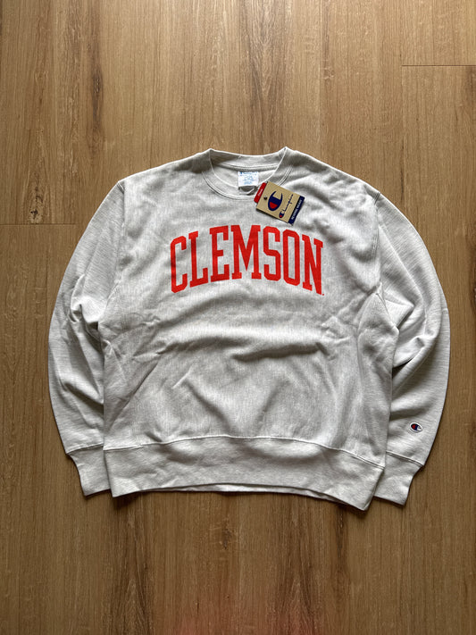 Champion University Of Clemson Tigers Reverse Weave Sweatshirt