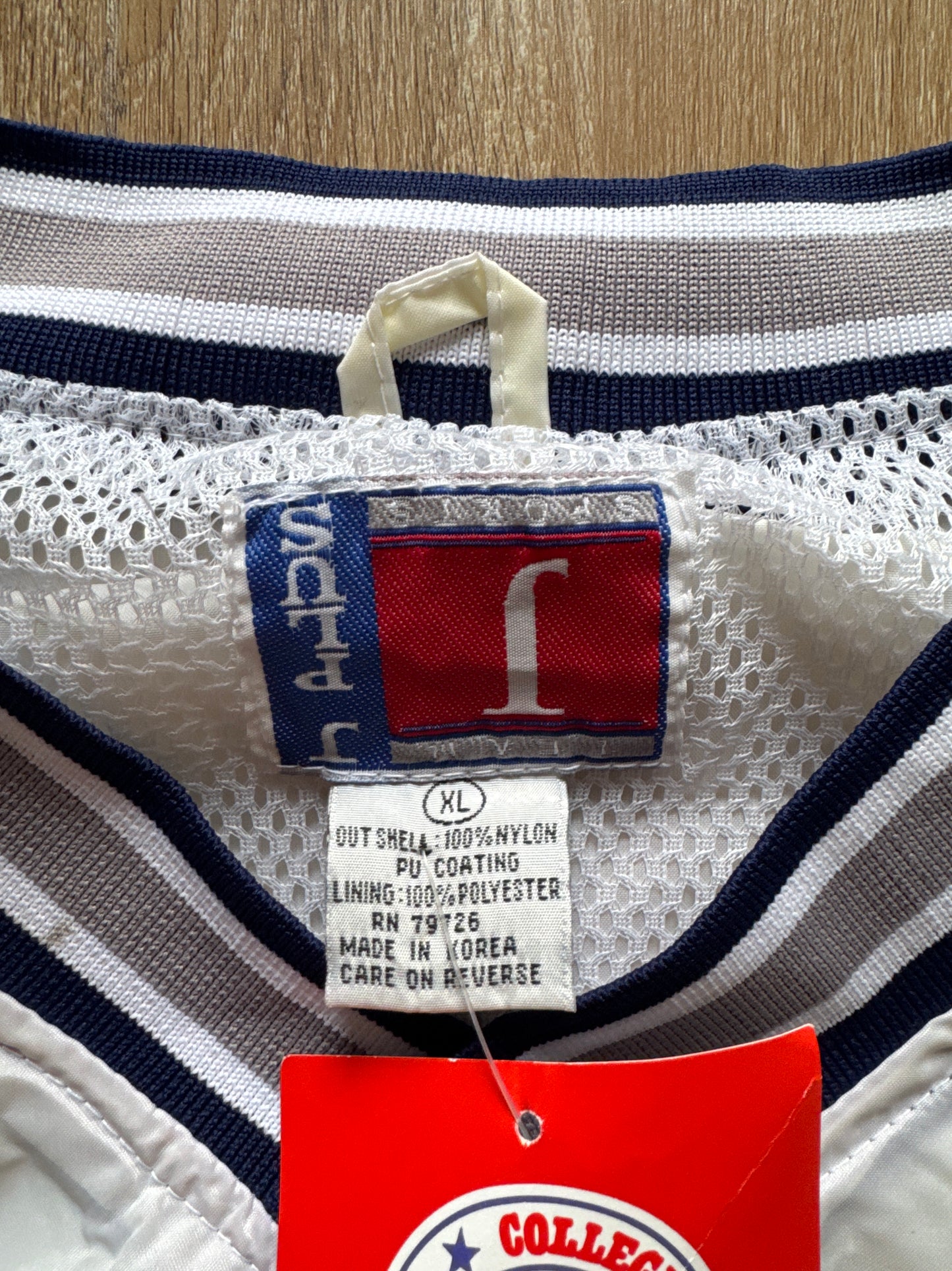 Vintage Collegiate Sportswear University Of Georgetown Hoya Windbreaker Tee