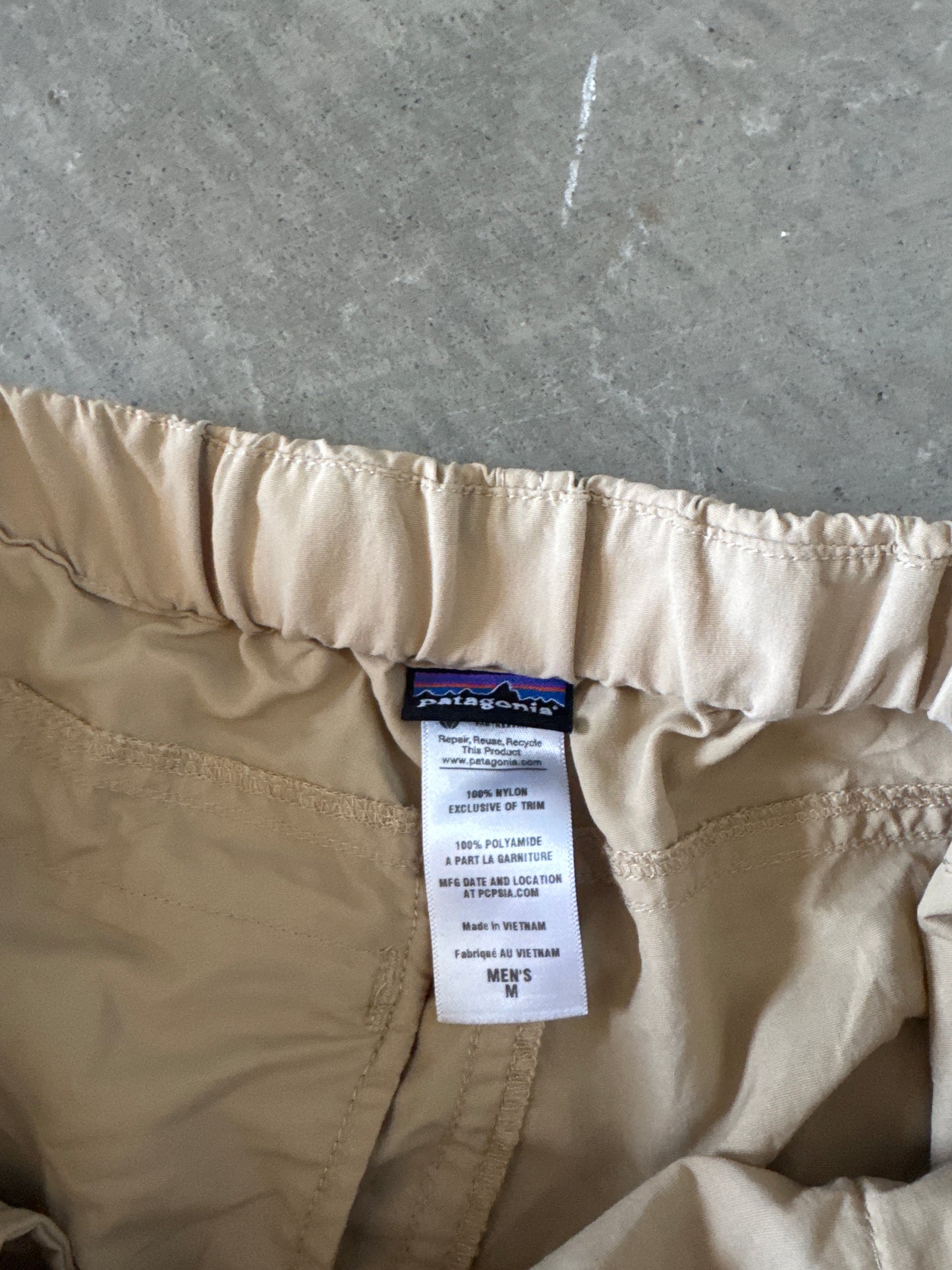 Vintage Patagonia Light Tan Hiking Utility Pants