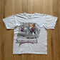 Vintage 1995 Warner Bros University Of South Carolina Gamecocks Football Tee