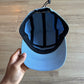 Supreme Arc Logo Shockcord Blue Block Head Camp Cap