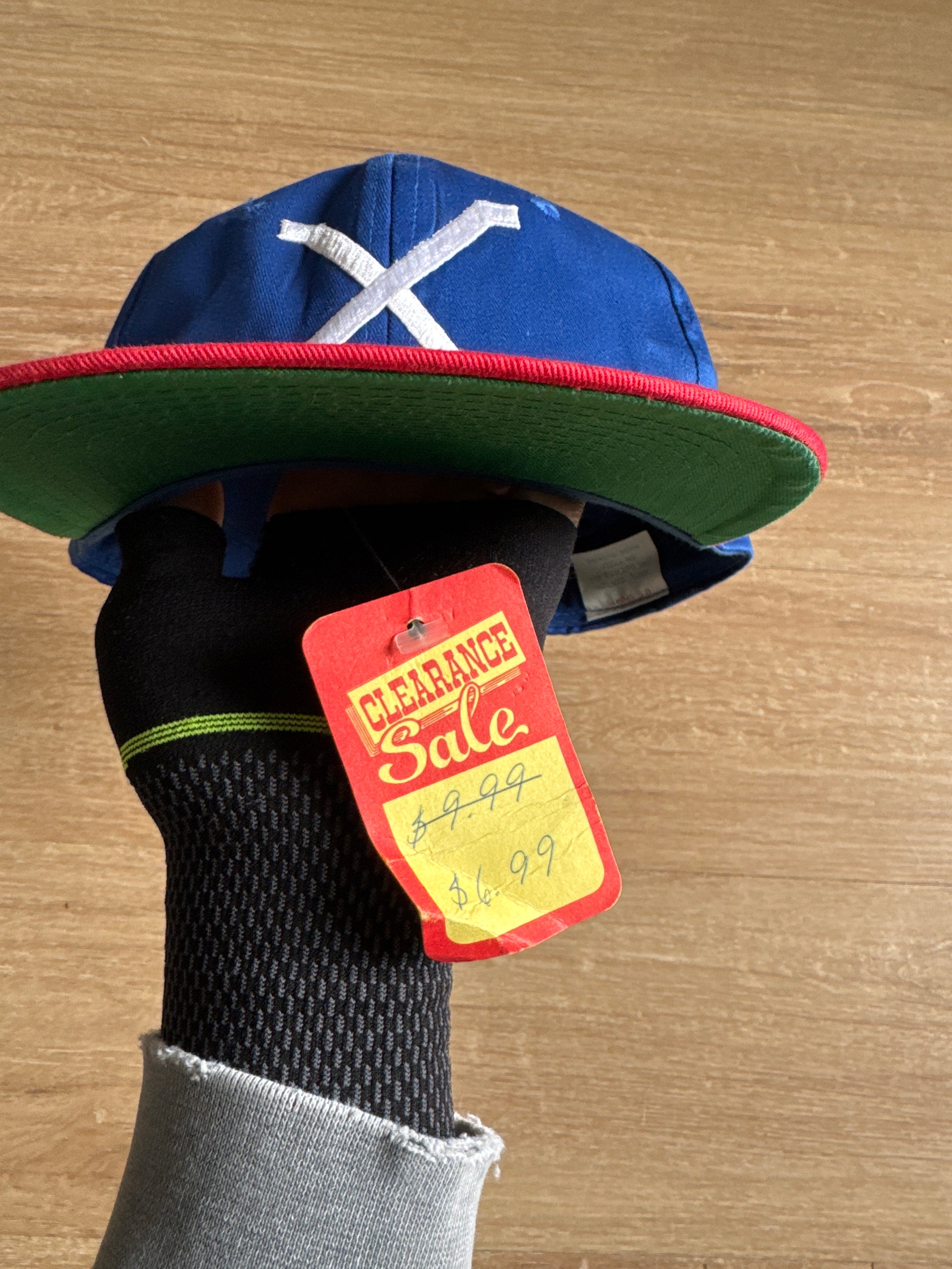 Vintage 90s Malcolm X Snapback Hat
