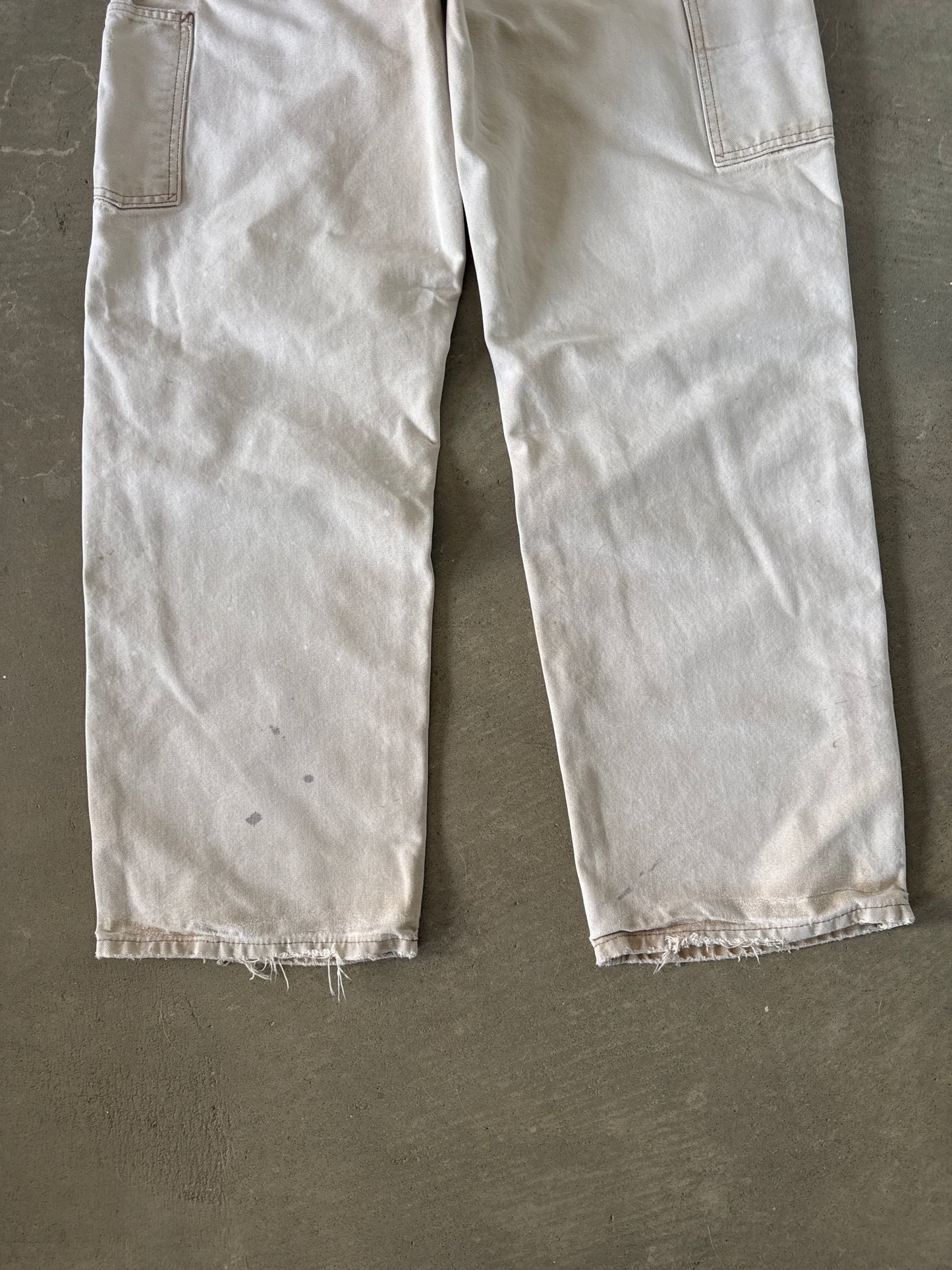 Vintage Carhartt Distressed Tan Carpenter Pants