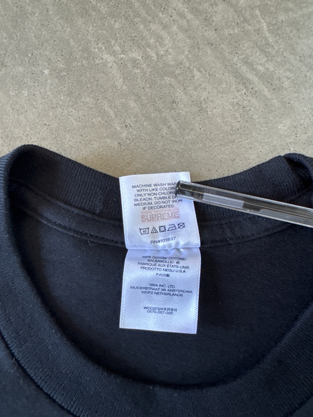Supreme Yohji Yamamoto Tekken 2 Tee