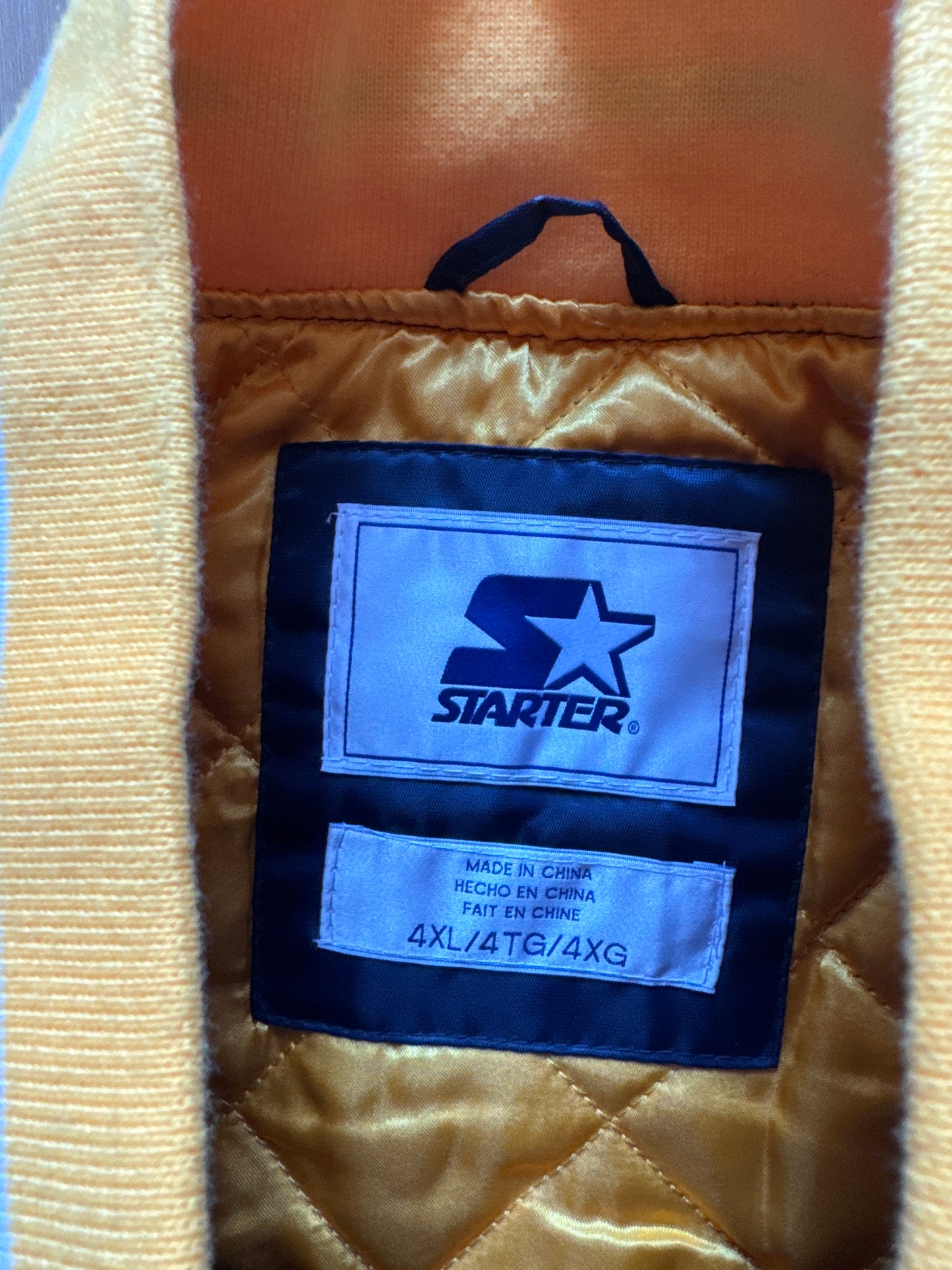 Starter Nashville Predators NHL Satin Bomber Jacket