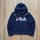 Women’s Fila Sherpa Navy Hoodie