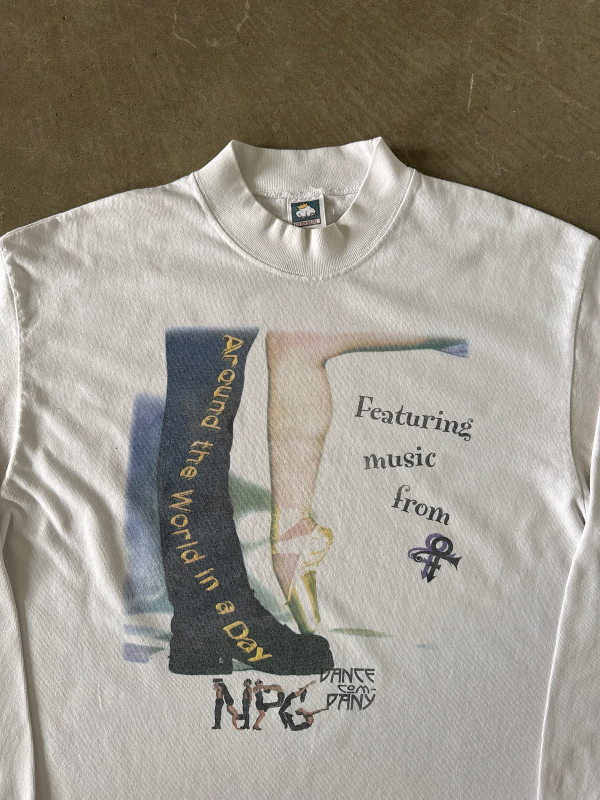 Vintage 1997 Prince New Power Generation Around The World In A Day Tour Long Sleeve Tee