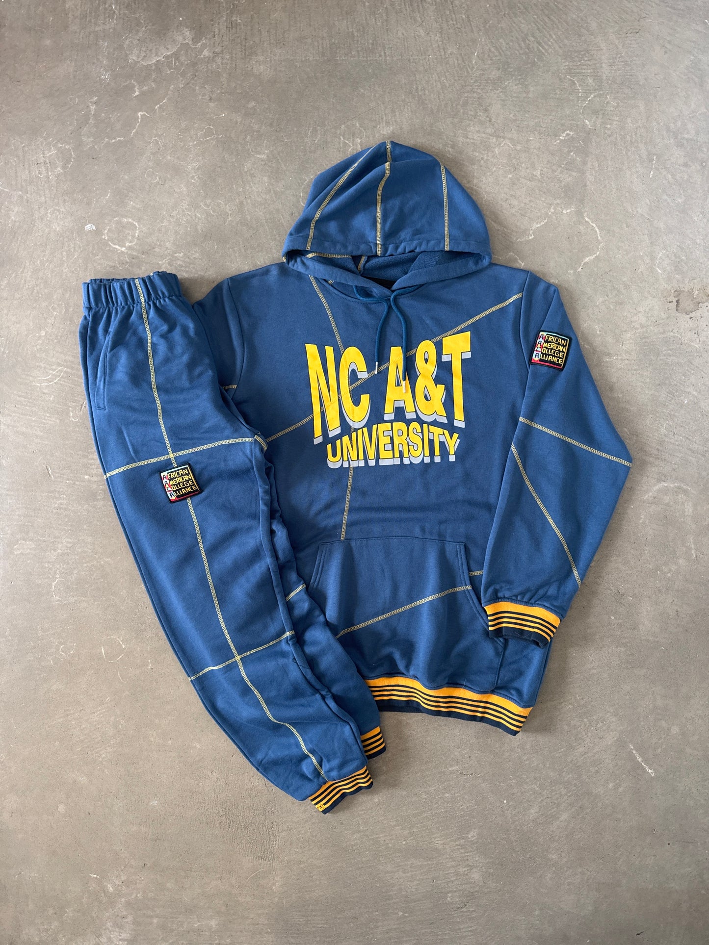 AACA North Carolina A&T University 93 Frankenstein Hoodie Sweatpants Set