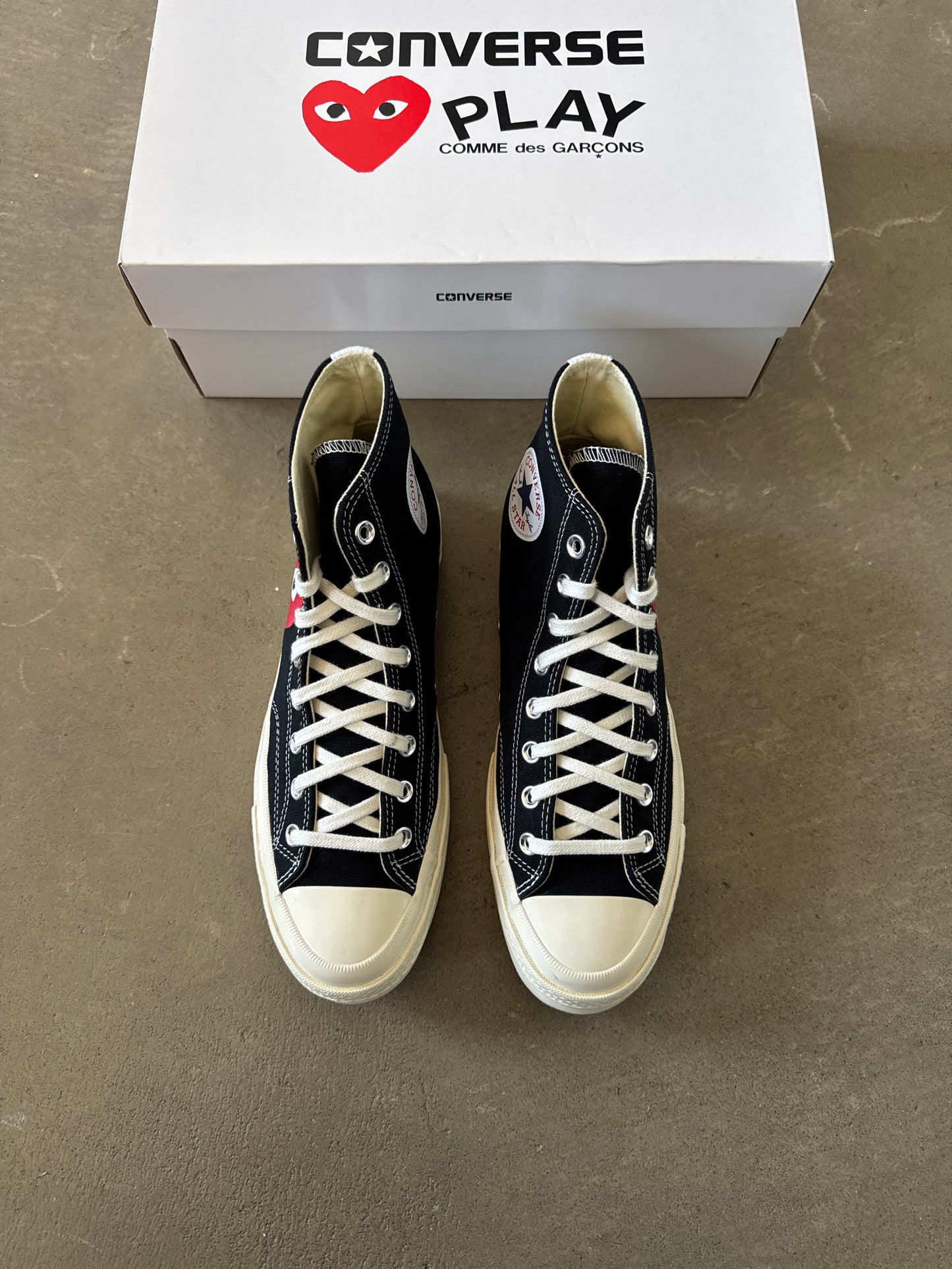 Converse Comme Des Garçons PLAY All Star 70 Hi Black