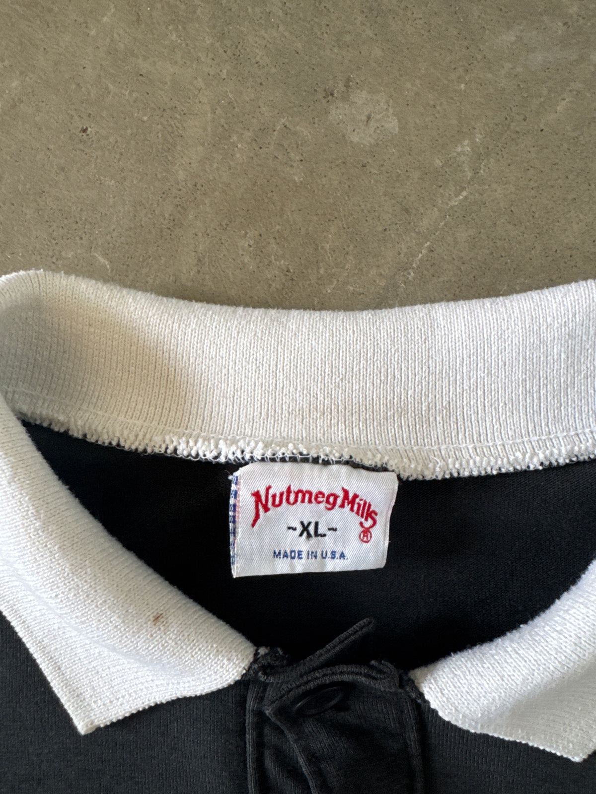 Vintage 80s Nutmeg University Of South Carolina Gamecocks Rugby Shirt