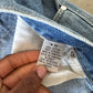 Vintage Webs Baggy Denim Jean Shorts