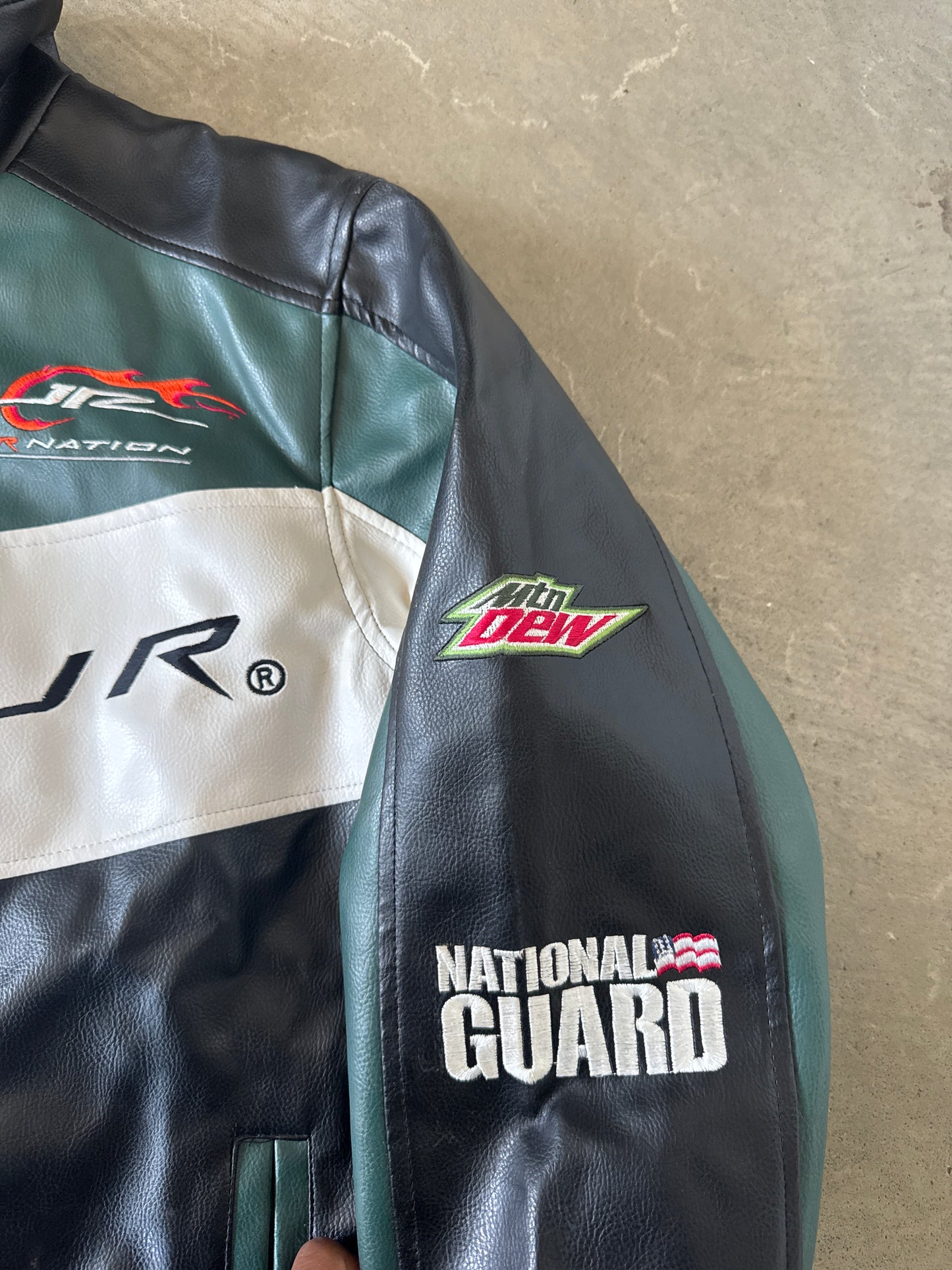 Vintage Nascar Dale Earnhardt Jr. Hendrick Motorsports #88 Leather Jacket