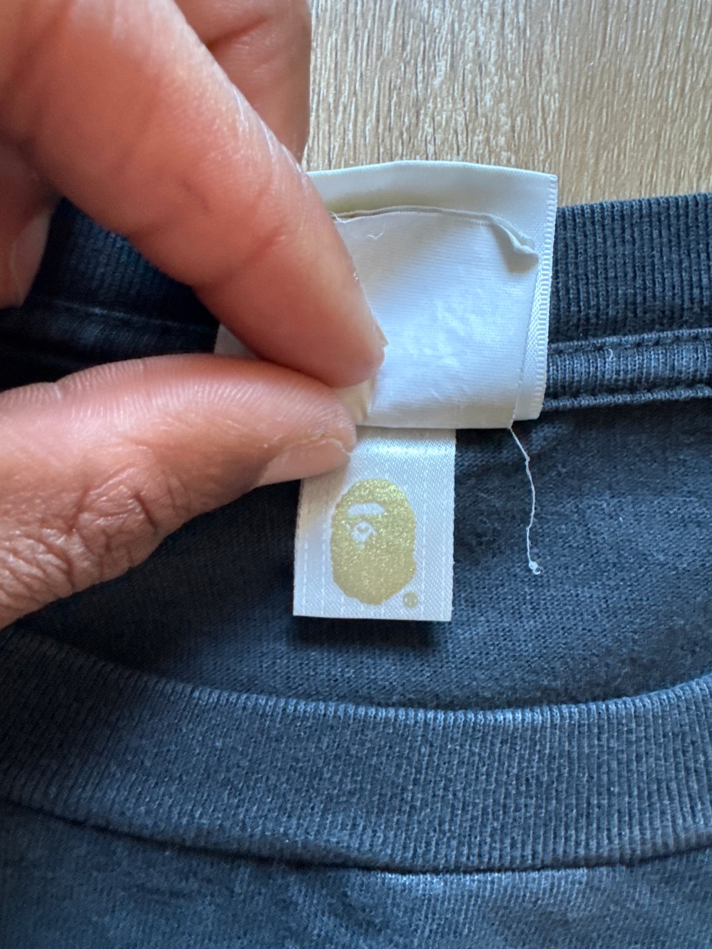 A Bathing Ape Bape Rainbow Big Ape Head Tee