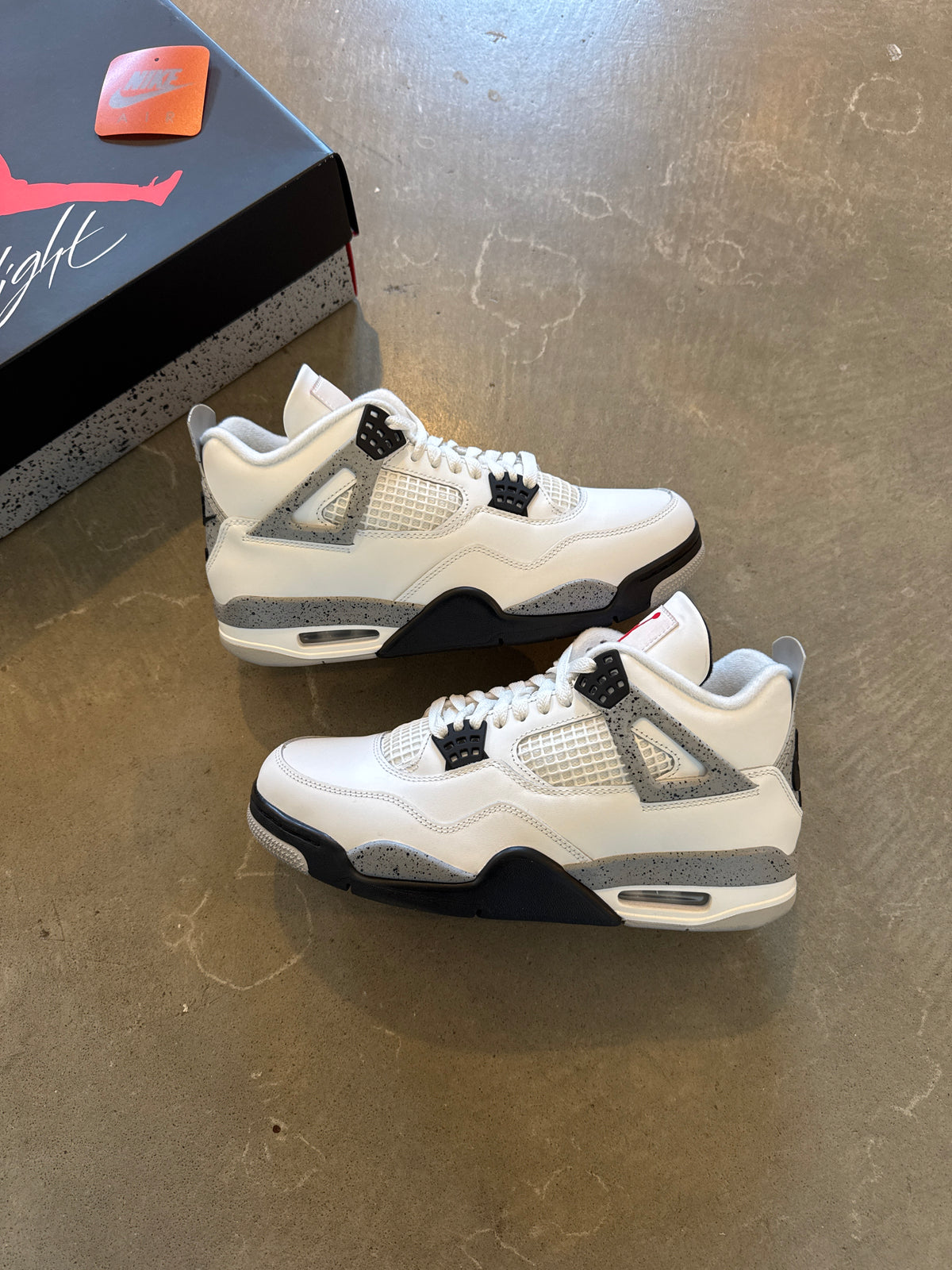 Jordan Retro 4 White Cement (2025)